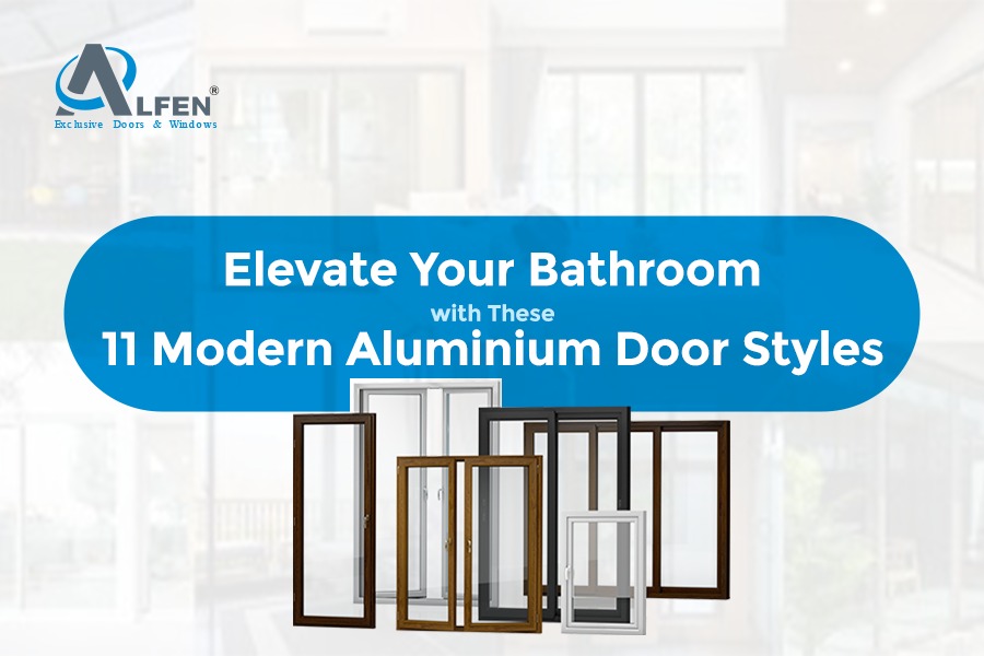 11 Modern Aluminium Bathroom Door Designs